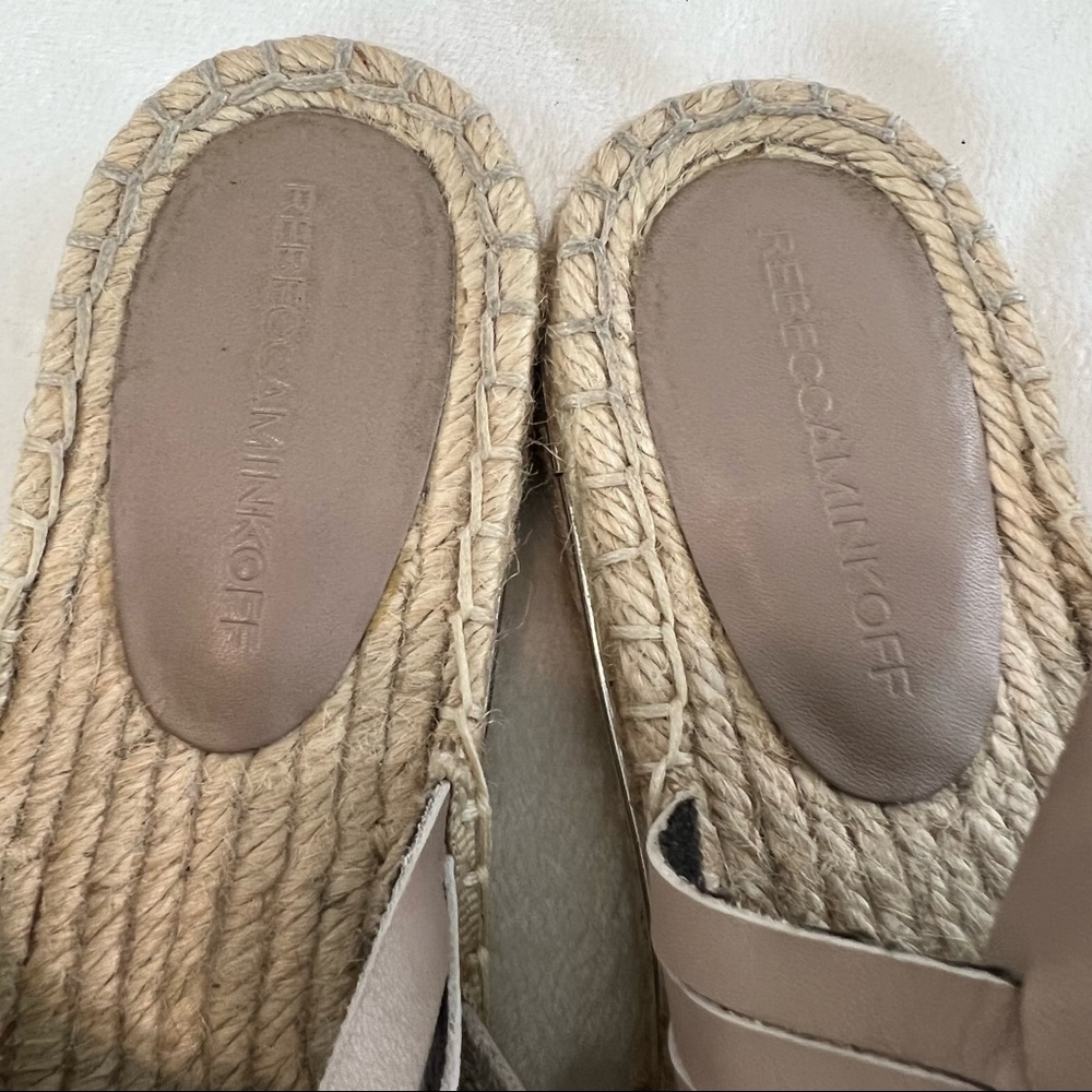 Rebecca Minkoff Gabriel Huarache Platform Espadrille Sandals Size 8M - Picture 11 of 16
